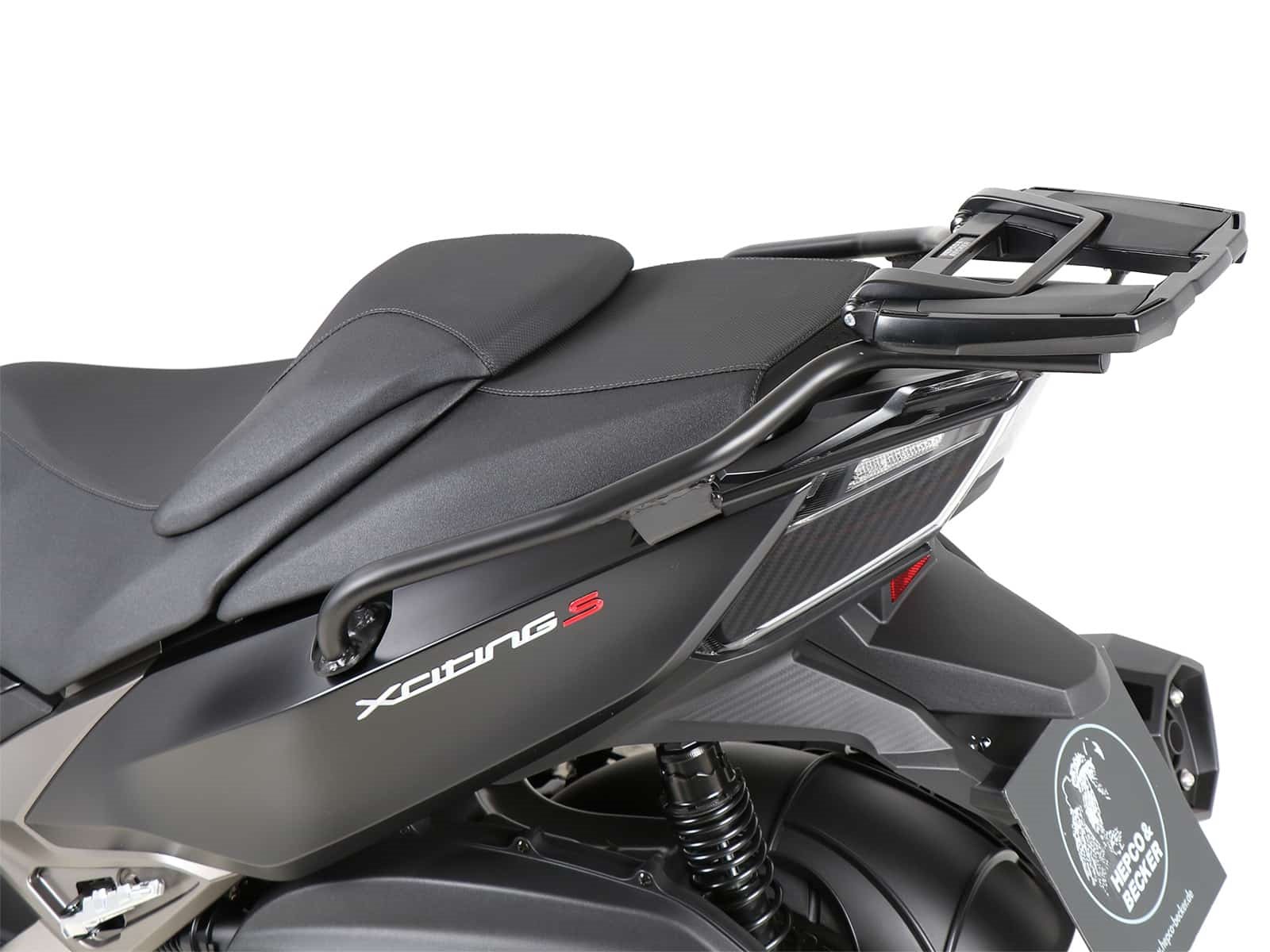Stelaż kufra centralnego Easyrack Kymco Xciting S 400 ABS 2018 - 2024 Hepco Becker | 6617570 01 01