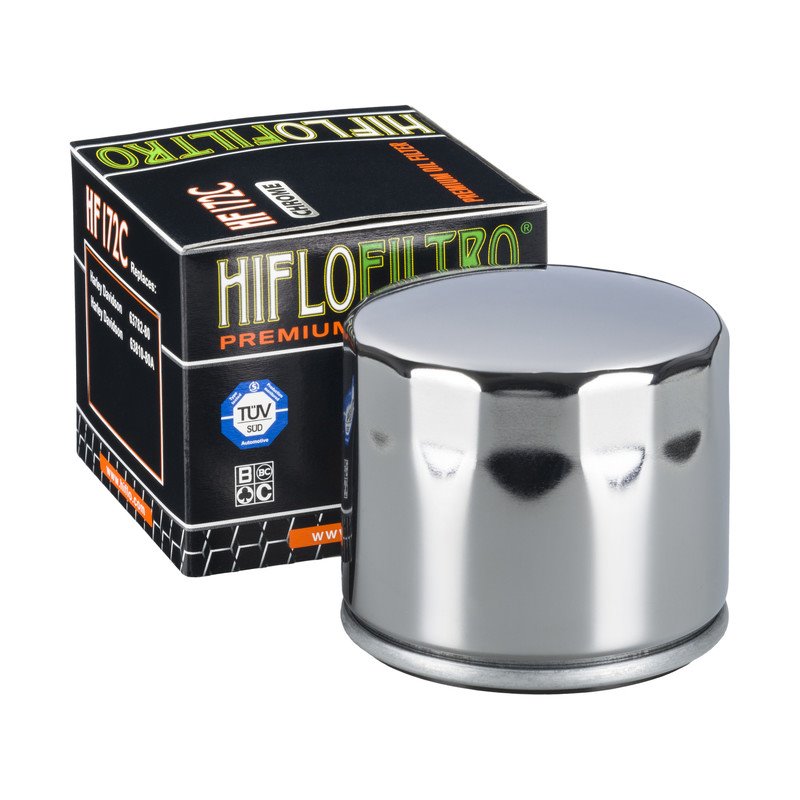 Filtr oleju HF172 Harley-Davidson chrom HifloFiltro | HF172C