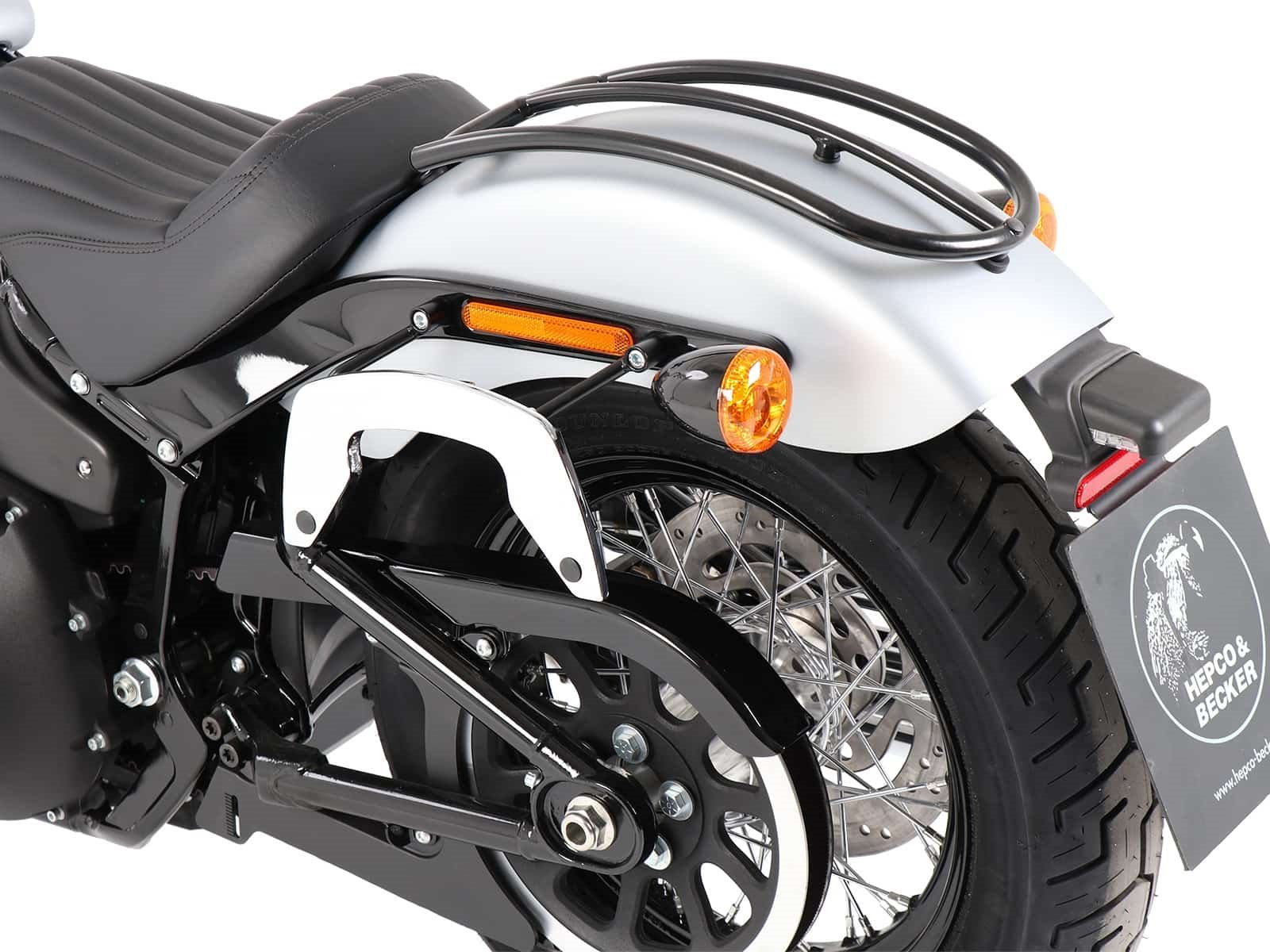 Stelaż boczny C-BOW Harley-Davidson Softail Street Bob 2018-2026 Hepco Becker | 630732 00 02