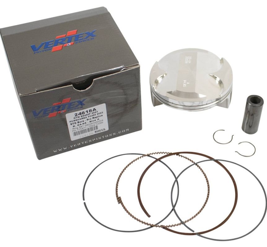 Tłok KTM SX 450F, Husqvarna FC 450, GAS GAS MC 450F (94,96mm STD) Vertex | 24618A