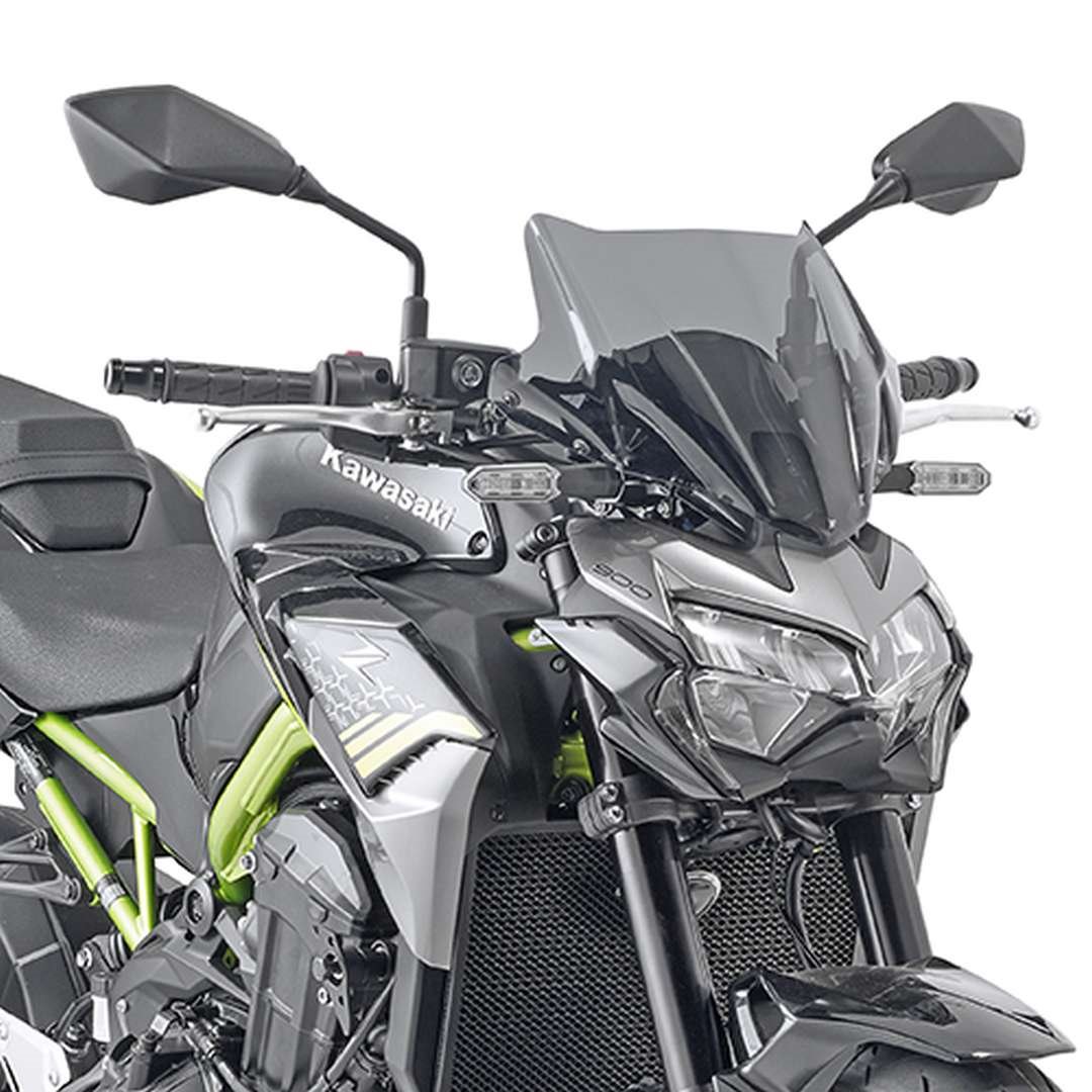 Szyba akcesoryjna Honda CB 500F, Kawasaki Z 900 28x36,5cm przyciemniana Kappa | 1176AK