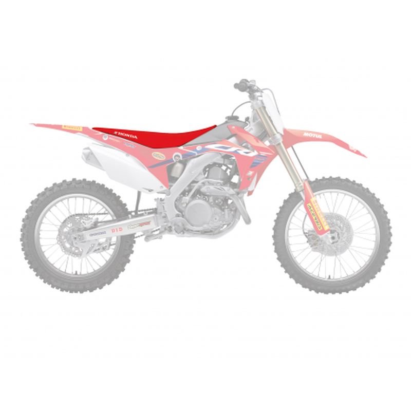 Pokrowiec/poszycie na siedzenie Honda CRF 250R, CRF 450R REPLICA TEAM HRC 24 Blackbird | E1147R24