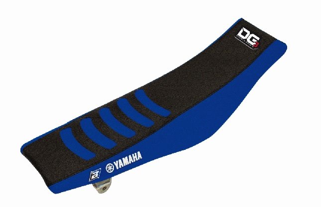 Pokrowiec / poszycie na siedzenie Yamaha YZ 250F, YZ 450F, WR 250F, WR 450F DOUBLE GRIP 3 kolor czarny niebieski Blackbird | E1236H