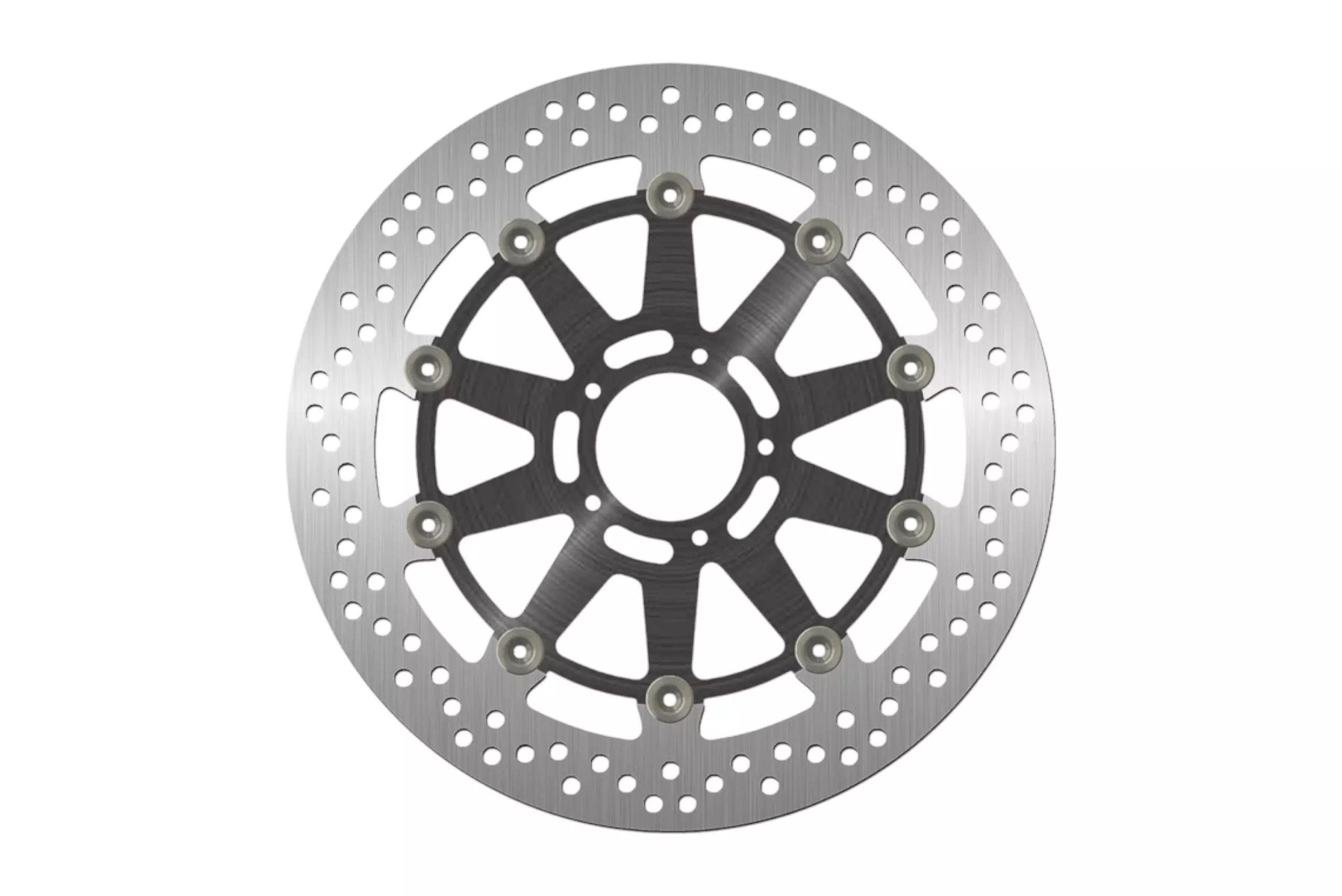 Tarcza hamulcowa przód KTM SuperDuke 1290 (320x64x5,0mm) (5x8,5mm) pływająca (Środek aluminiowy) | NG1565G
