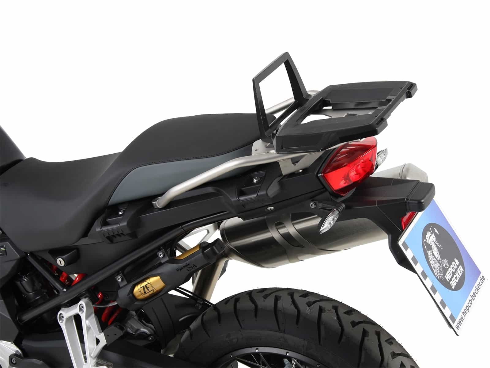 Stelaż kufra centralnego Alurack BMW F 750 GS 2018 - 2023 Hepco Becker | 6526512 01 01