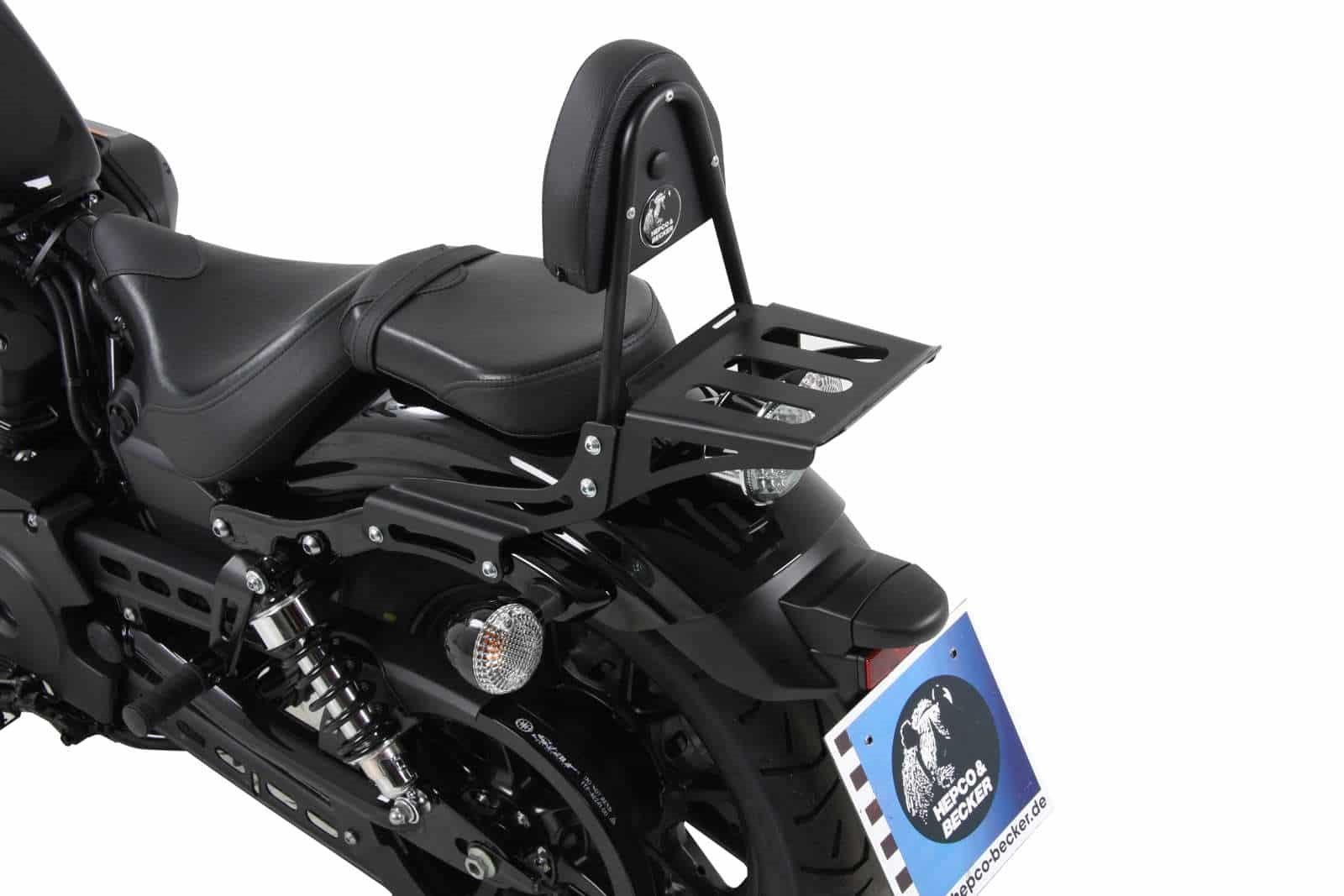 Sissybar z bagażnikiem Yamaha XV 950 / R 2013-2020 Hepco Becker | 6114538 00 01