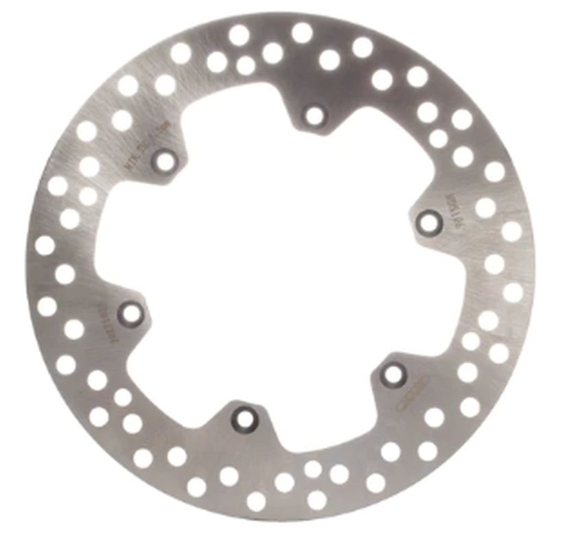 Tarcza hamulcowa tył Kawasaki KLX 400, Suzuki RM 125/250, DR-Z 400 (220x118x4mm) (6x6,5mm) MTX Parts | MDS05015