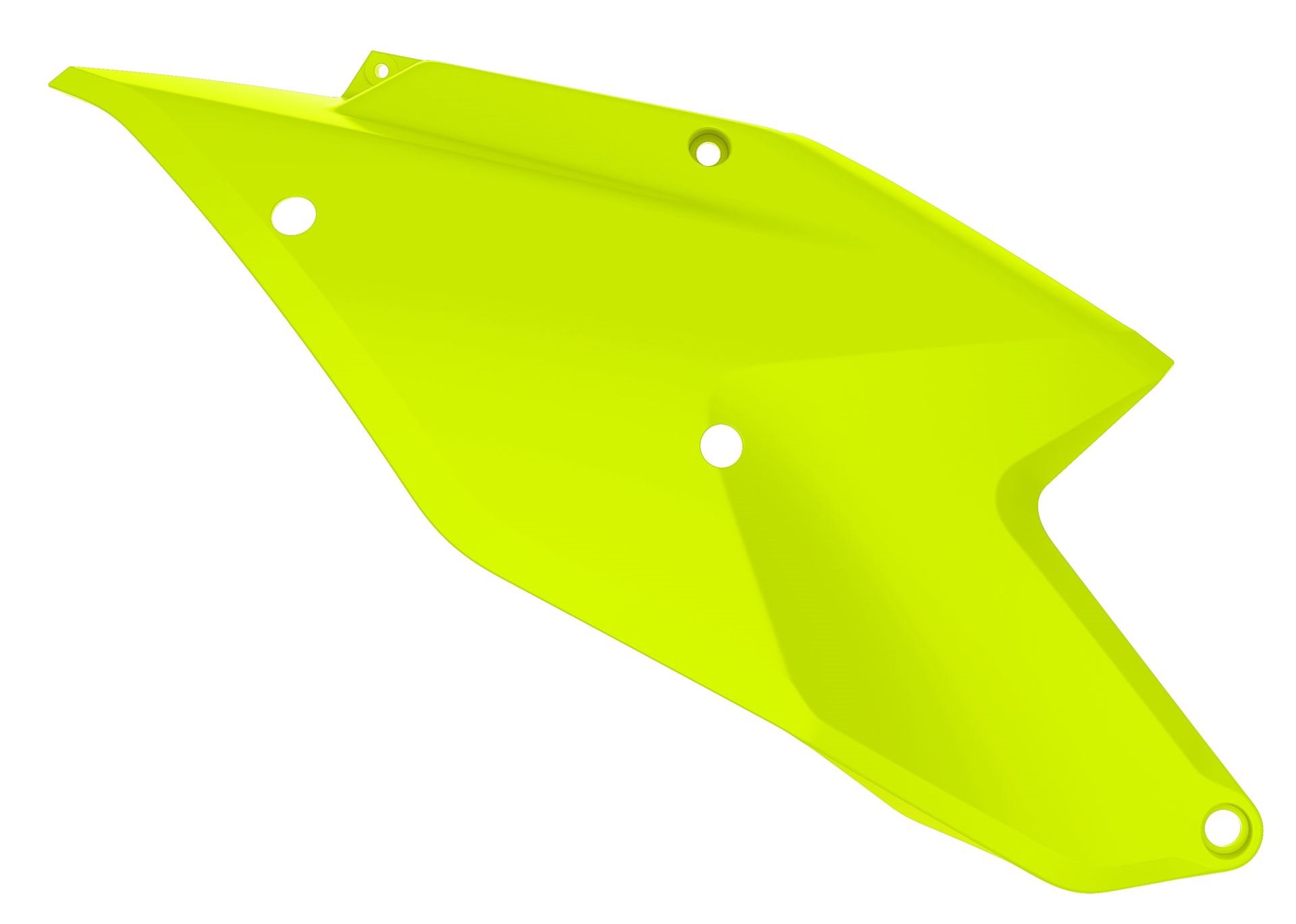 Boczki tylne KTM SX/SXF, EXC/EXCF Kolor żółty fluo (obie strony) Polisport | 8604900005