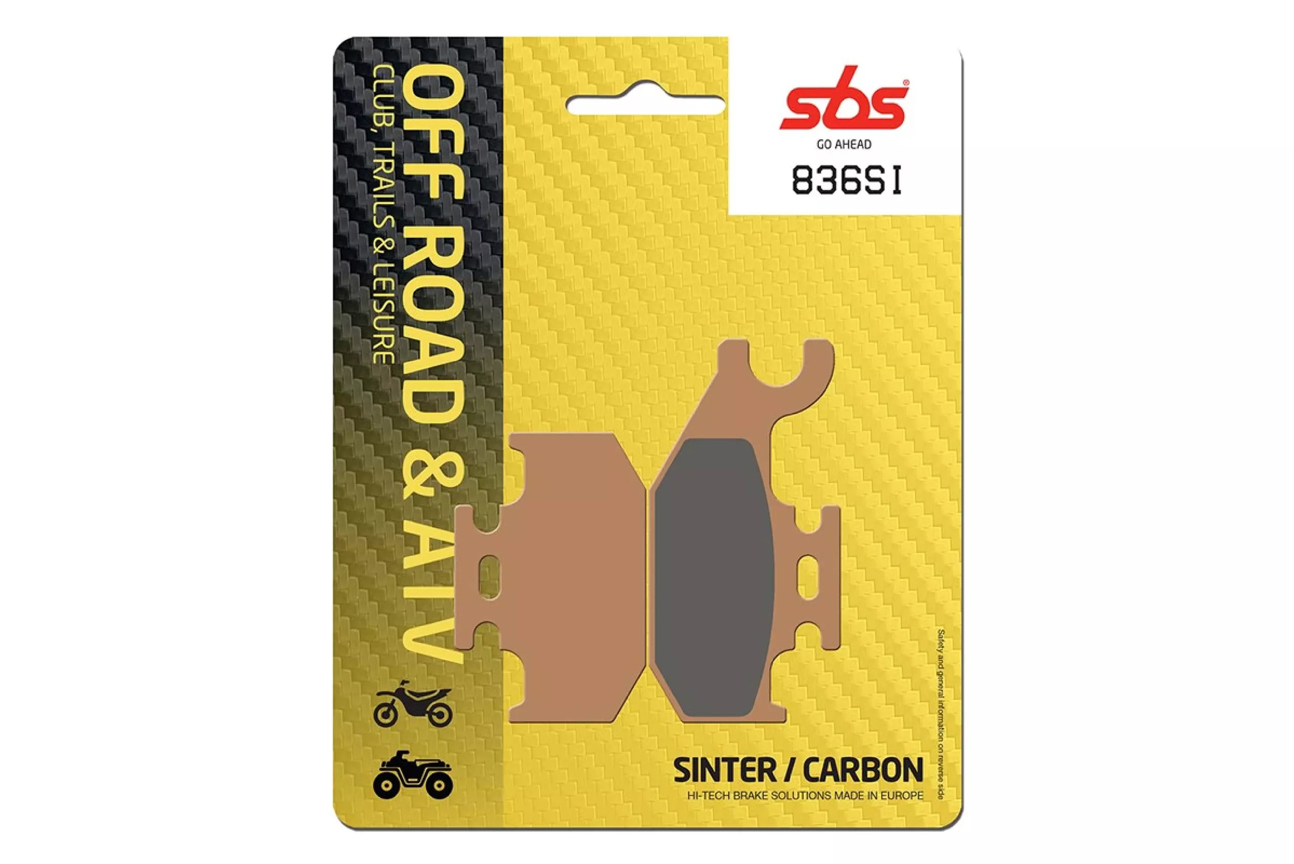Klocki hamulcowe KH414 OFF-ROAD SINTER | 836SI