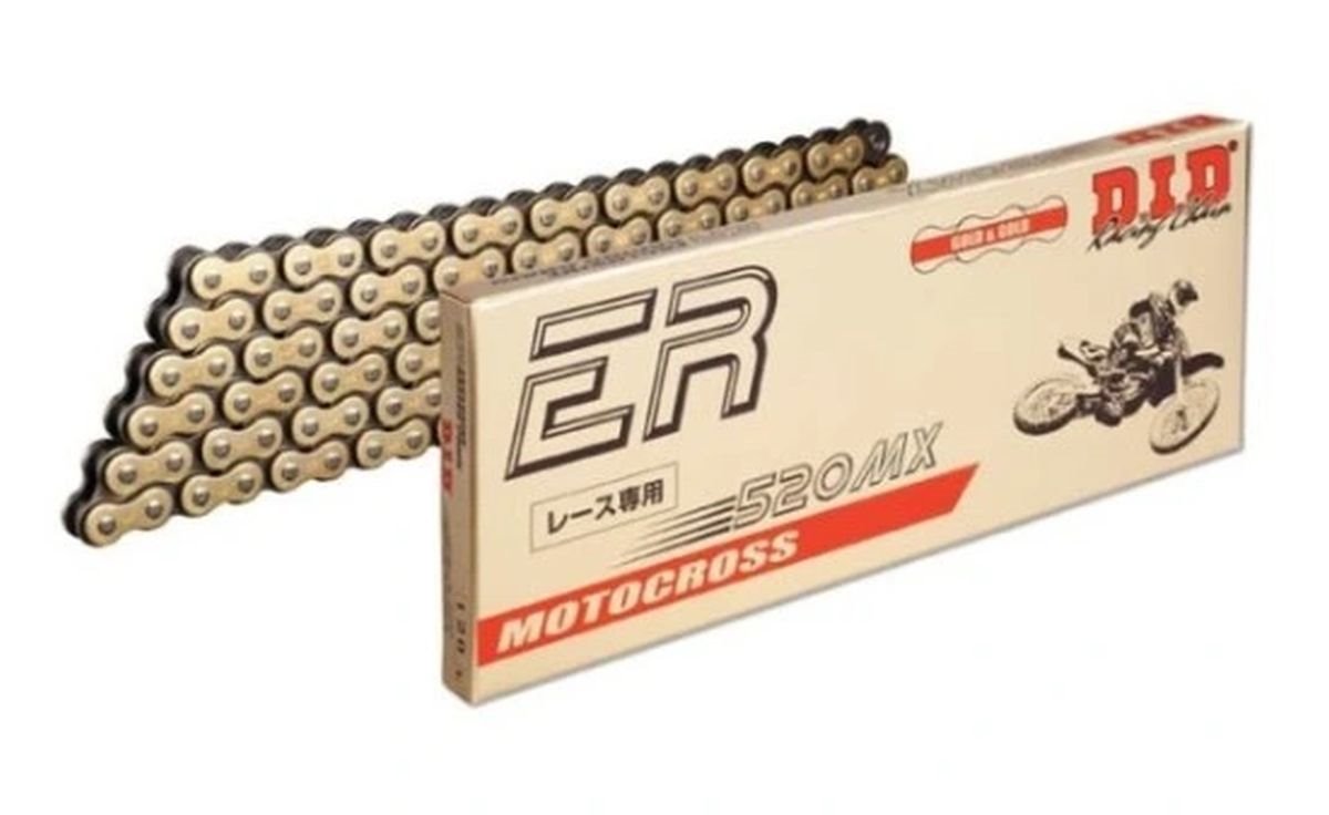 Łańcuch napędowy 520MX 108 CROSS ULTRA złoty DID | 520MX-108
