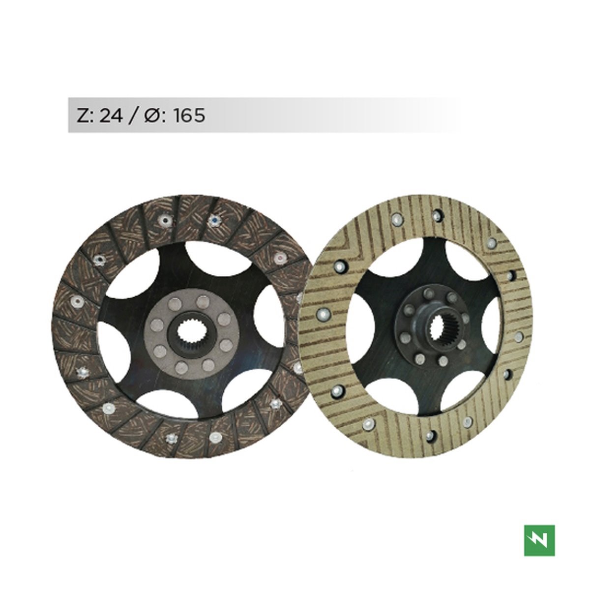 Tarcze sprzęgłowe BMW K 75C/RT/S (suche sprzęgło) NEWFREN | F1495K