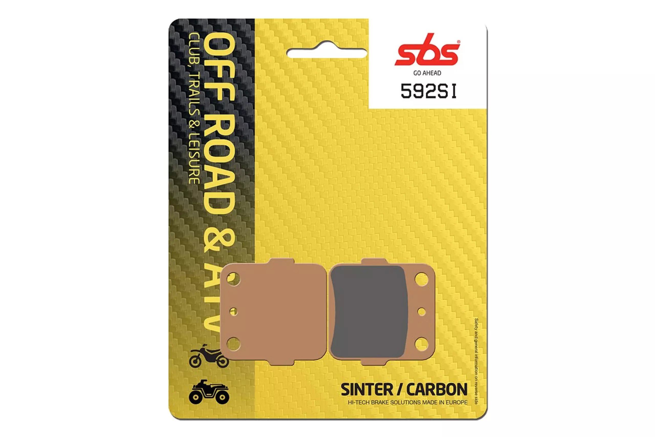 Klocki hamulcowe KH84 OFF-ROAD SINTER | 592SI