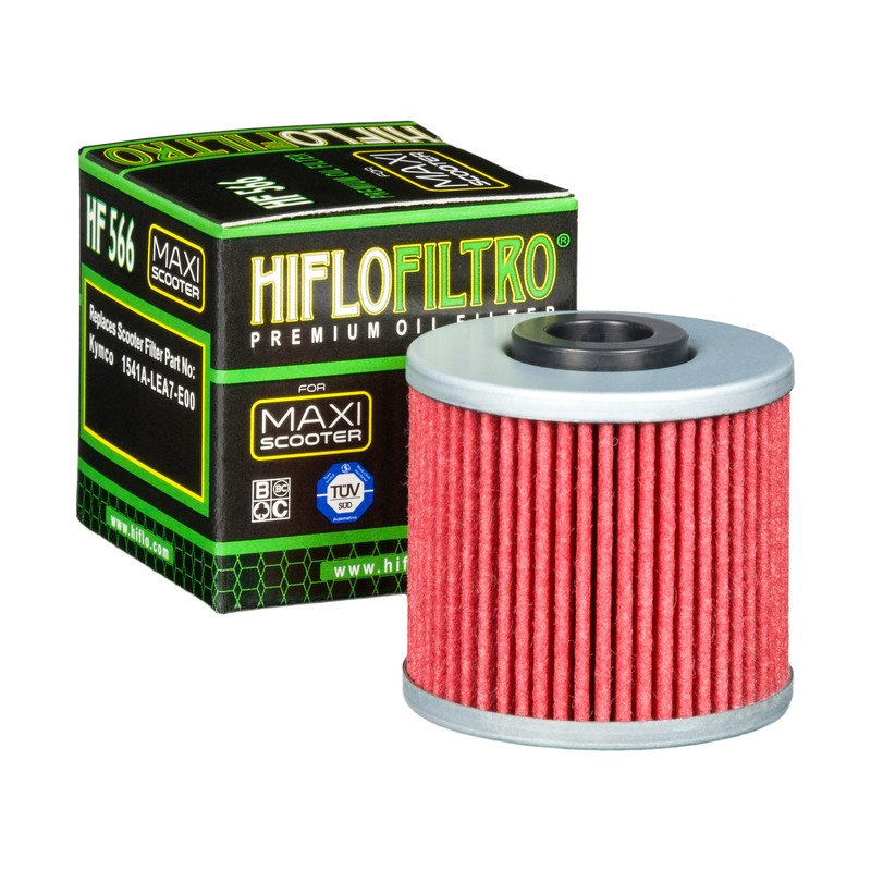 Filtr oleju HF566 Kymco 125/150/200/300 Skutery HifloFiltro