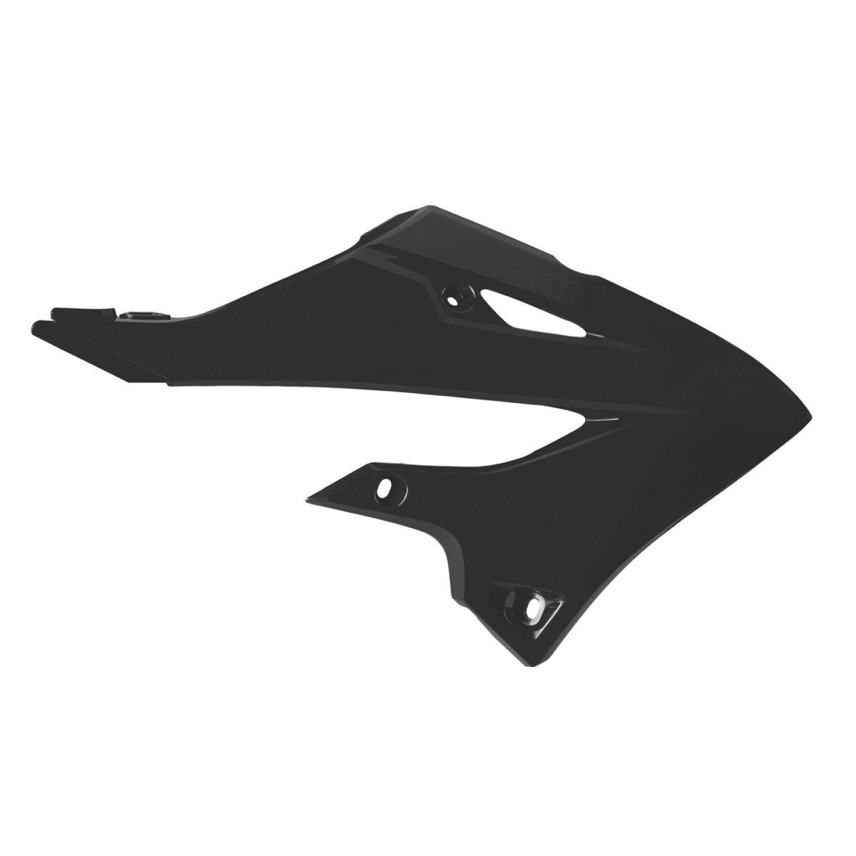 Osłony chłodnicy (komplet) Yamaha YZ 125/250 Czarny Polisport | 8477200003